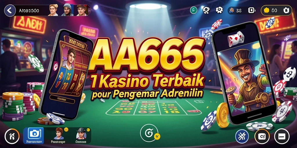 Tampilan gameplay seru dan menarik dari permainan Kasino AA666.