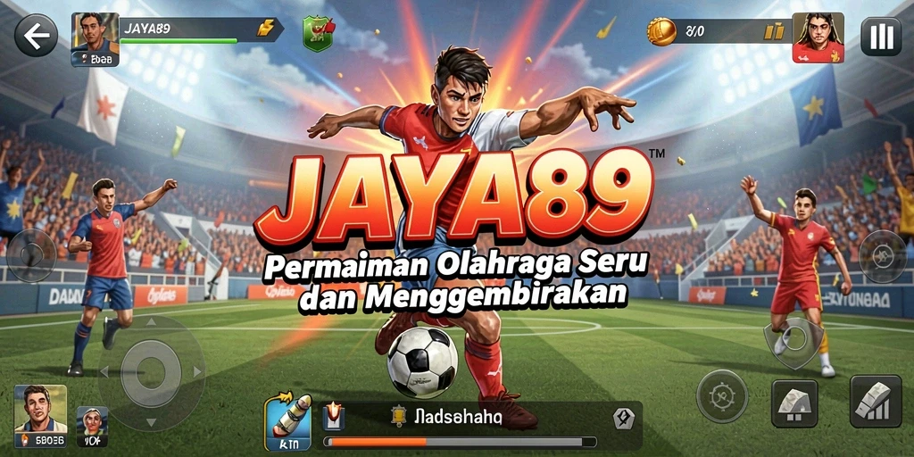 Screenshot gameplay JAYA89 menampilkan pertandingan olahraga yang mendebarkan.