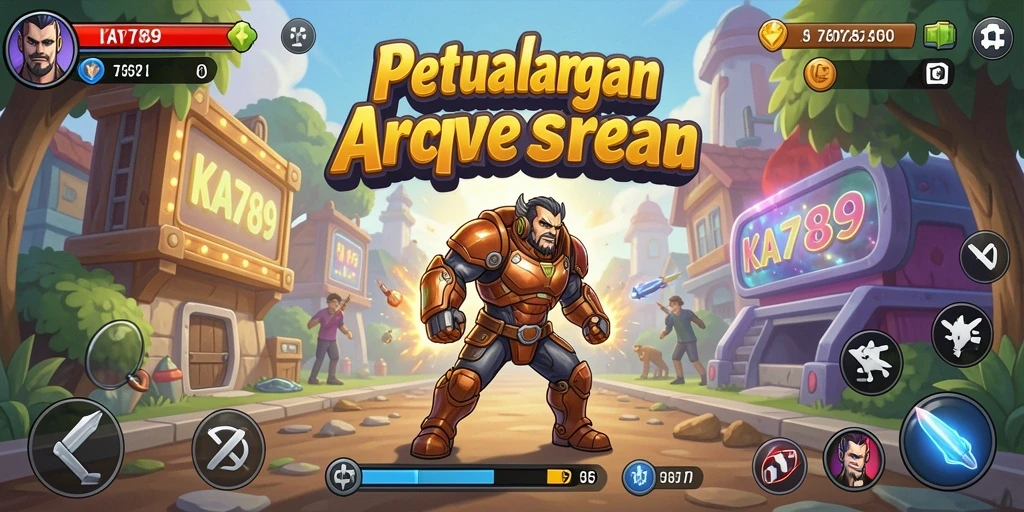 Screenshot gameplay KA789 yang penuh aksi dan tantangan.