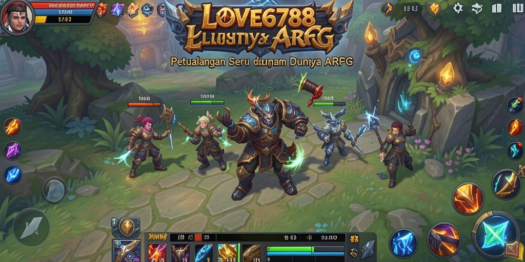 Menampilkan serunya gameplay ARPG dalam LOVE678.