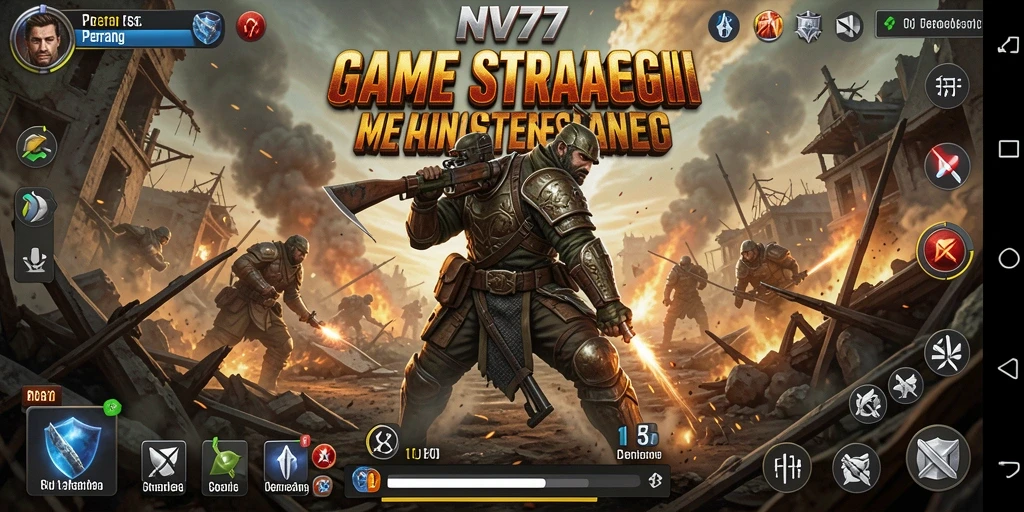 Tampilan gameplay NV77 dengan grafis menawan dan strategi menarik.