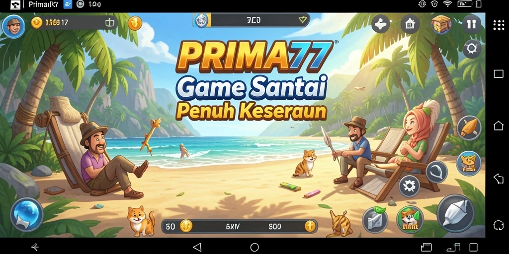 Tangkapan layar gameplay menarik dari PRIMA77.