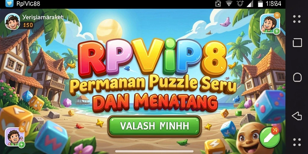 Tampilan gameplay RPVIP8 yang mendebarkan dan penuh tantangan.