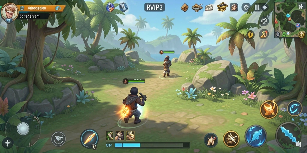 Tampilan menawan dari gameplay RVIP3 yang penuh keseruan.