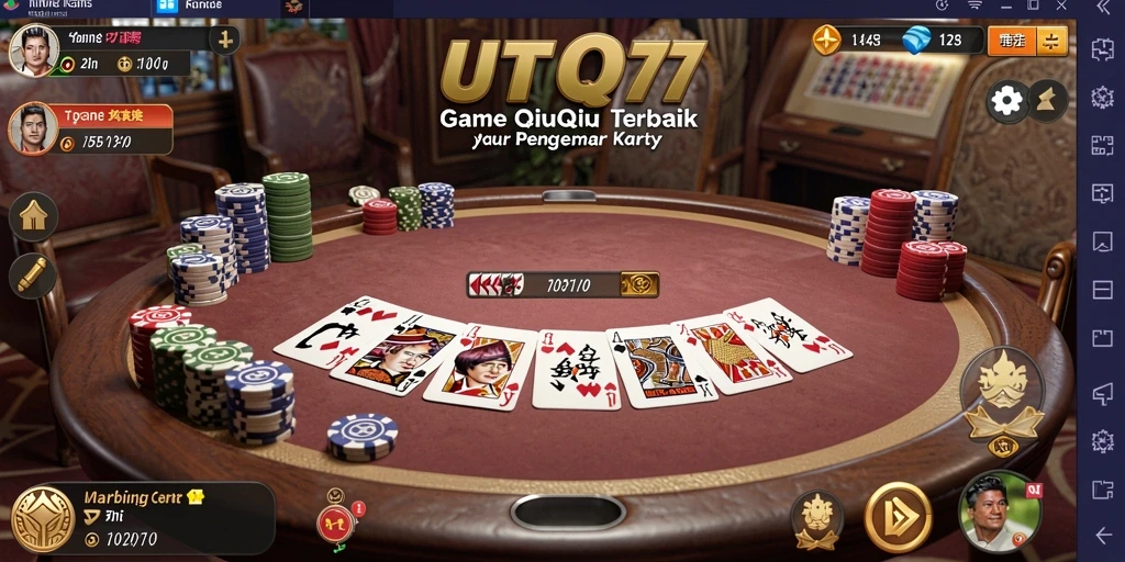 Tampilan gameplay seru di UT77 dengan teman-teman.